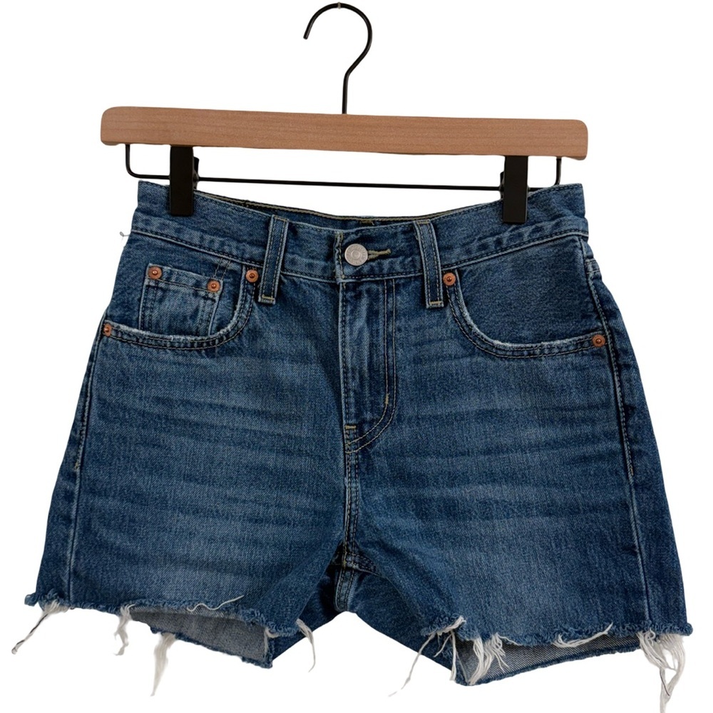 Levi's Classic Blue Denim Shorts
